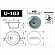 Мойка кухонная Ulgran U-103 50 см терракот