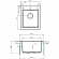 Мойка кухонная Акватон Линеа 43 1A732932LW220 43 см песочный