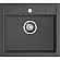 Мойка кухонная GranFest Quadro 561 56 см графит