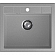 Мойка кухонная GranFest Quadro 561 56 см серый
