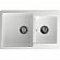 Мойка кухонная GranFest Practik 780K 78 см иней