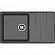Мойка кухонная GranFest Level 860L 86 см графит
