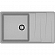 Мойка кухонная GranFest Level 860L 86 см серый
