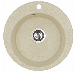 Мойка кухонная Акватон Шелли 50 1A734732SS290 50 см шампань