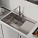 Мойка кухонная Iddis Haze HAZ78SLi77 78 см сатин