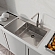 Мойка кухонная Iddis Haze HAZ78SRi77 78 см сатин