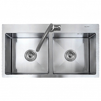 Мойка кухонная Melana ProfLine MLN-RS8045H 3/200 80 см