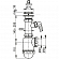 Сифон для кухонной мойки AlcaPlast A441P с отводом для стиральной машины