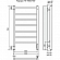 Полотенцесушитель электрический Terminus Аврора П7 43.2х75 см 7 перекладин