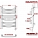 Полотенцесушитель электрический Ника Arc ЛД (г2) R 100х40 см 12 перекладин