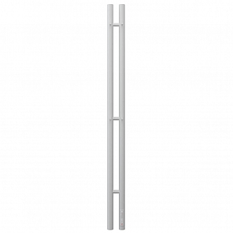 Полотенцесушитель Terminus Duo электро круг 1200 9.4х120 см белый