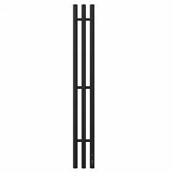 Полотенцесушитель Terminus Tres электро круг 1200 15.6х120 см чёрный