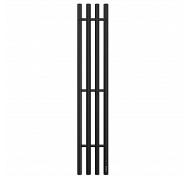 Полотенцесушитель Terminus Quatro электро круг 1200 21.8х120 см чёрный