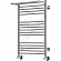 Полотенцесушитель Terminus Аврора с полкой П16 5-6-5 50x78 см 16 перекладин