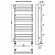 Полотенцесушитель Terminus Вента люкс П20 45х100 см 20 перекладин