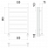 Полотенцесушитель Terminus Контур П7 500х800 50х80 см
