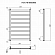Полотенцесушитель Terminus Ното П8 500х800 50х80 см