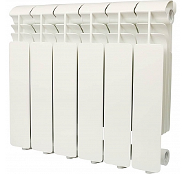 Радиатор алюминиевый Global Aluminium Iseo-350 6 секций