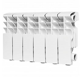 Радиатор алюминиевый Rommer Plus 200 6 секций