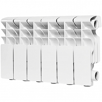 Радиатор алюминиевый Rommer Plus 200 6 секций