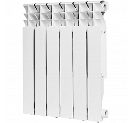 Радиатор алюминиевый Rommer Plus 500 6 секций