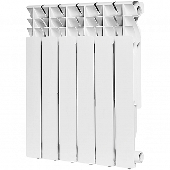 Радиатор алюминиевый Rommer Plus 500 6 секций