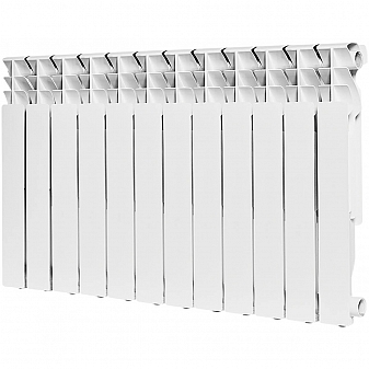 Радиатор алюминиевый Rommer Plus 500 12 секций