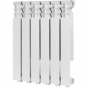 Радиатор алюминиевый Rommer Optima 500 6 секций