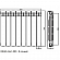 Радиатор алюминиевый Rifar Alum 500 8 секций