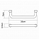 Поручень настенный Wasserkraft K-1066White