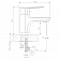 Смеситель для умывальника Rossinka S35-15