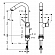 Смеситель для умывальника Hansgrohe Talis 32055000