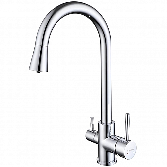 Смеситель для кухни Aquatek Вега AQ1085CR