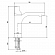Смеситель для умывальника E.C.A. Myra 104108986EX