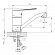 Смеситель для умывальника Rossinka RS27-22