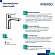 Смеситель для умывальника Milardo Demi DEMSB00M01