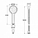 Смеситель для ванны Santek Рокс WH5A12014C001