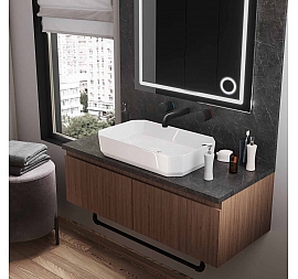 Умывальник Sanita Luxe Line 55 WB.CT/Line/55-N/WHT.G/S1 55 см