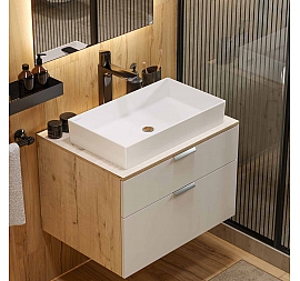 Умывальник Sanita Luxe Novel Slim 60 WB.CT/Novel/60-N.Slim/WHT.G/S1 60 см