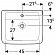 Умывальник Geberit Renova Plan 222255000 55 см