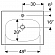 Умывальник Geberit Acanto 500.640.01.2 60 см