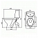 Унитаз-компакт Ifo Frisk RS021030000