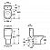 Унитаз-компакт Roca Victoria 34239U000