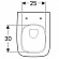 Унитаз подвесной Geberit Renova Compact Square 206145000