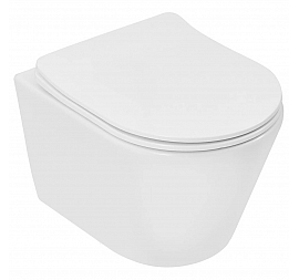 Унитаз подвесной Aquanet Atago 3.0 W T Short Tornado 348006