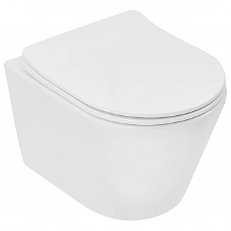 Унитаз подвесной Aquanet Atago 3.0 W T Short Tornado 348006