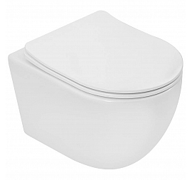 Унитаз подвесной Aquanet Cetus 3.0 W Short Tornado 348005