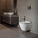Унитаз подвесной Sanita Luxe Surf WC.WH/Surf/SlimDM.Rim/WHT.G/S1