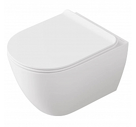 Унитаз подвесной Sanita Luxe Surf WC.WH/Surf/SlimDM.Rim/WHT.G/S1