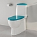 Унитаз-компакт Sanita Luxe Best Color Sea BSTSLCC08120522